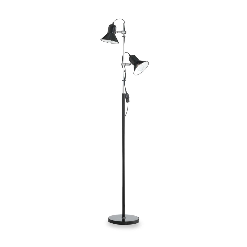 Ideal Lux - Lampadaire 2xE27/60W/230V noir