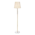 Ideal Lux - Lampadaire en cristal QUEEN 1xE27/60W/230V doré