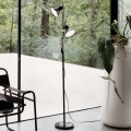 Ideal Lux - Lampadaire POLLY 2xE27/60W/230V noir