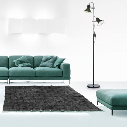 Ideal Lux - Lampadaire POLLY 2xE27/60W/230V noir