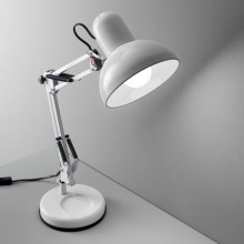 Ideal Lux - lampe de table 1xE27/40W/230V blanc