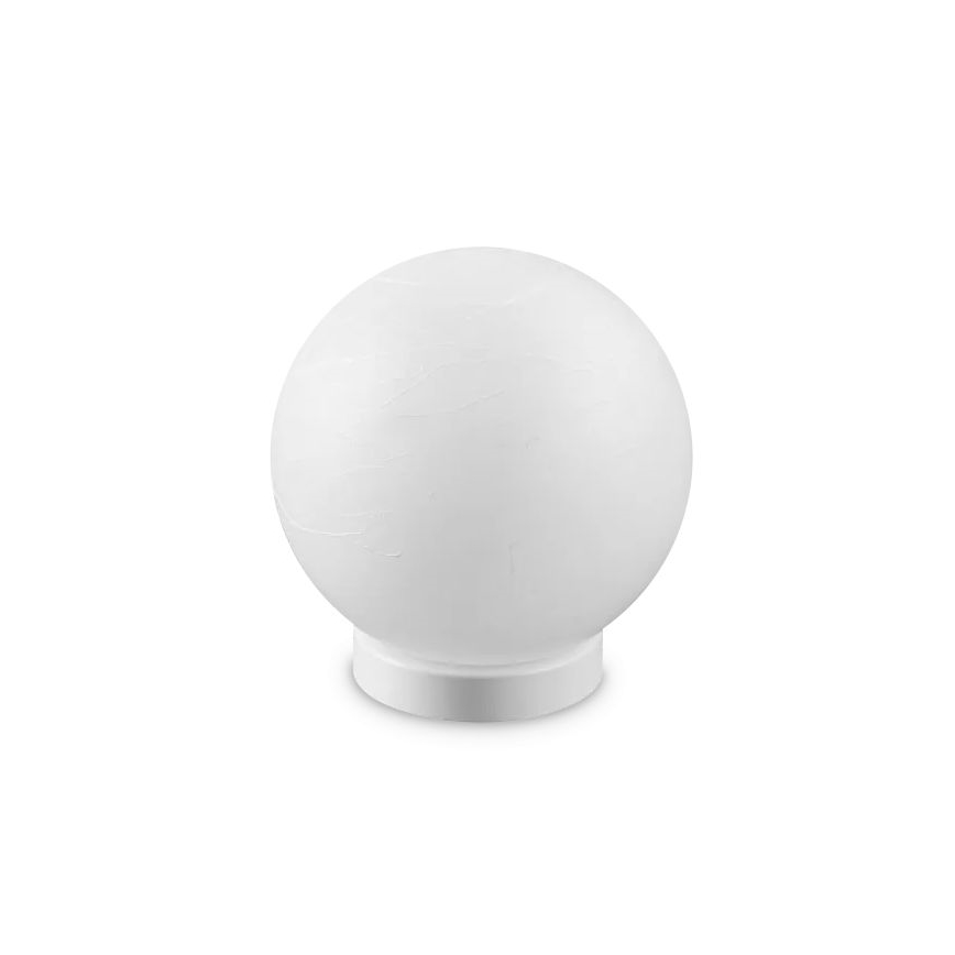 Ideal Lux - Lampe de table CARTA 1xE27/25W/230V d. 20 cm blanc