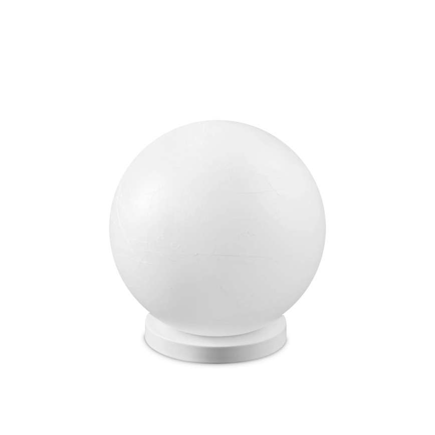 Ideal Lux - Lampe de table CARTA 1xE27/25W/230V d. 40 cm blanc
