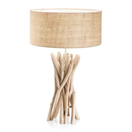 Ideal Lux - Lampe de table DRIFTWOOD 1xE27/60W/230V goyave