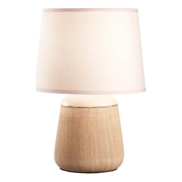 Ideal Lux - Lampe de table KALI 1xE14/40W/230V crème/beige