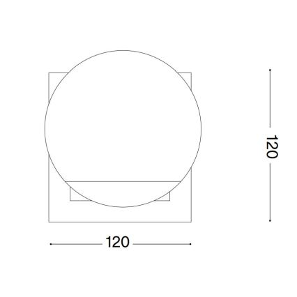 Ideal Lux - Lampe de table LED ANGOLO 1xG9/3W/230V laiton