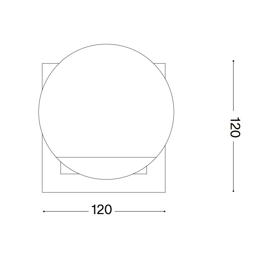 Ideal Lux - Lampe de table LED ANGOLO 1xG9/3W/230V laiton