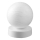 Ideal Lux - Lampe de table LED CARTA 1xG9/3W/230V d. 10 cm blanc