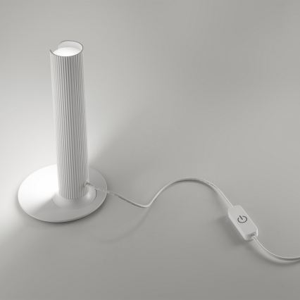 Ideal Lux - Lampe de table LED dimmable DORICA LED/8W/230V IRC 90 blanc