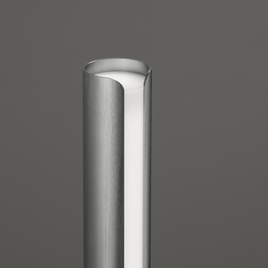 Ideal Lux - Lampe de table LED dimmable DORICA LED/8W/230V IRC 90 gris