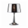 Ideal Lux - Lampe de table LONDON 1xE27/60W/230V chrome brillant