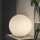 Ideal Lux - Lampe de table MAPA 1xE27/42W/230V Ø 20 cm blanche