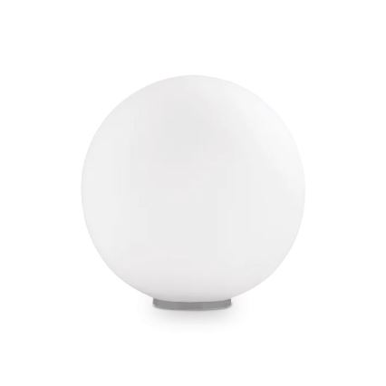 Ideal Lux - Lampe de table MAPA 1xE27/42W/230V Ø 20 cm blanche