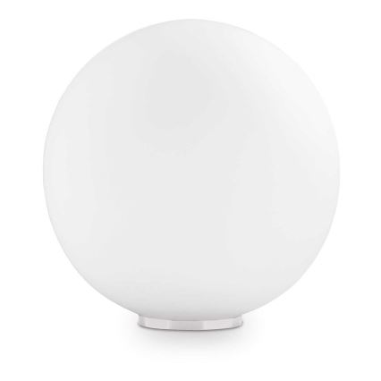 Ideal Lux - Lampe de table MAPA 1xE27/42W/230V Ø 40 cm blanche