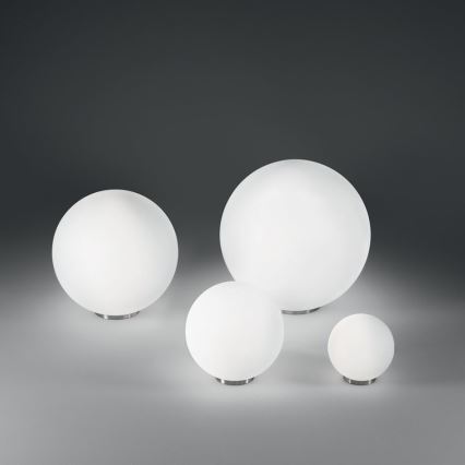 Ideal Lux - Lampe de table MAPA 1xE27/42W/230V Ø 40 cm blanche