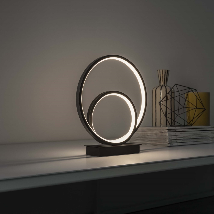 Ideal Lux - Lampe de table OZ LED/22W/230V CRI 90 noir