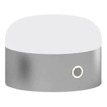 Ideal Lux - Lampe de table tactile LED dimmable MIGNON LED/5W/5V 1500 mAh Ø 10 cm IRC 90 chrome brillant