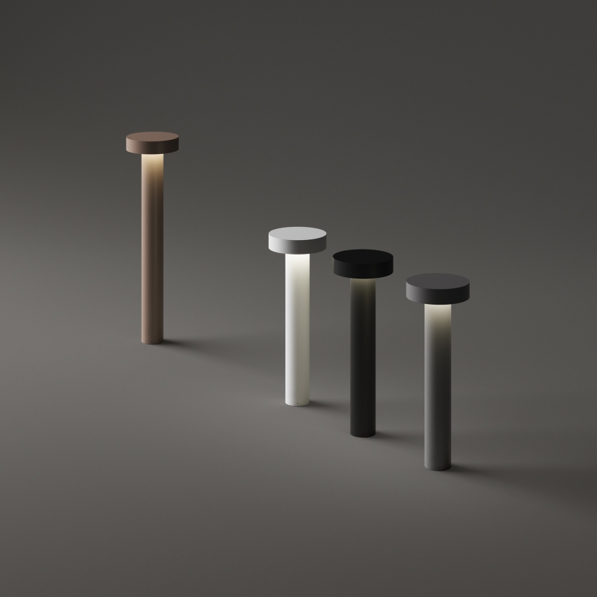 Ideal Lux - Lampe d'extérieur 4xG9/15W/230V 60 cm IP44 marron