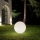 Ideal Lux - Lampe d'extérieur DORIS 1xE27/60W/230V Ø 30 cm IP44 grise