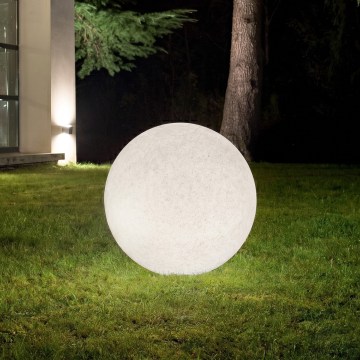 Ideal Lux - Lampe d'extérieur DORIS 1xE27/60W/230V Ø 58 cm IP44 gris