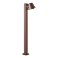 Ideal Lux - Lampe d'extérieur GAS 1 x GU10/35 W/230 V 80 cm IP43 marron