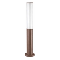 Ideal Lux - Lampe d'extérieur LED ETERE LED/9,5W/230V 4000K 60 cm CRI 90 IP44 marron