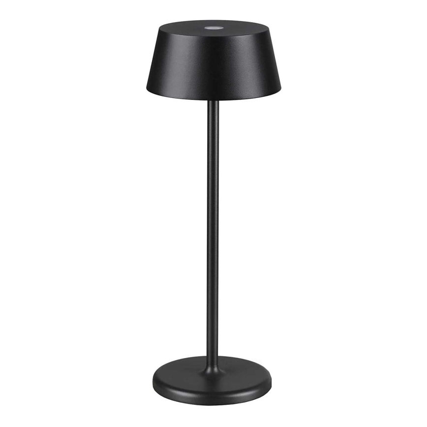 Ideal Lux - Lampe d'extérieur tactile à intensité variable PURE LED/1,5W/3,7V 2200 mAh CRI 90 IP54 noir