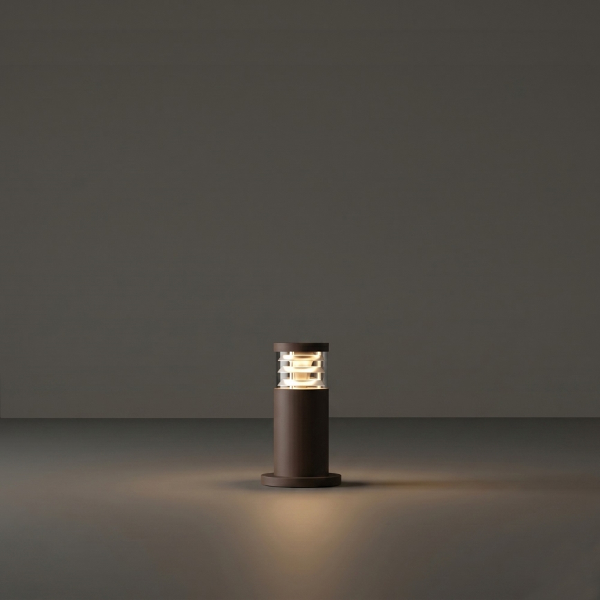 Ideal Lux - Lampe d'extérieur TRONCO 1xE27/42W/230V 25 cm IP65 marron