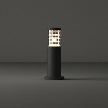 Ideal Lux - Lampe d'extérieur TRONCO 1xE27/42W/230V 40 cm IP65 noire