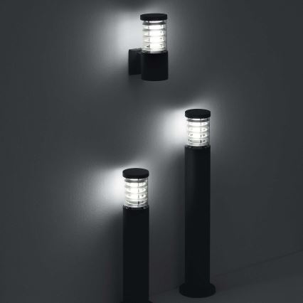 Ideal Lux - Lampe d'extérieur TRONCO 1xE27/42W/230V 60 cm IP65 anthracite