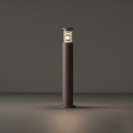 Ideal Lux - Lampe d'extérieur TRONCO 1xE27/42W/230V 80 cm IP65 marron