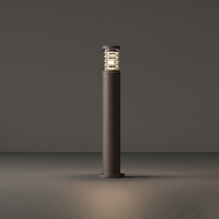 Ideal Lux - Lampe d'extérieur TRONCO 1xE27/42W/230V 80 cm IP65 marron