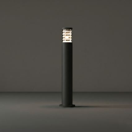 Ideal Lux - Lampe d'extérieur TRONCO 1xE27/42W/230V 80 cm IP65 noire