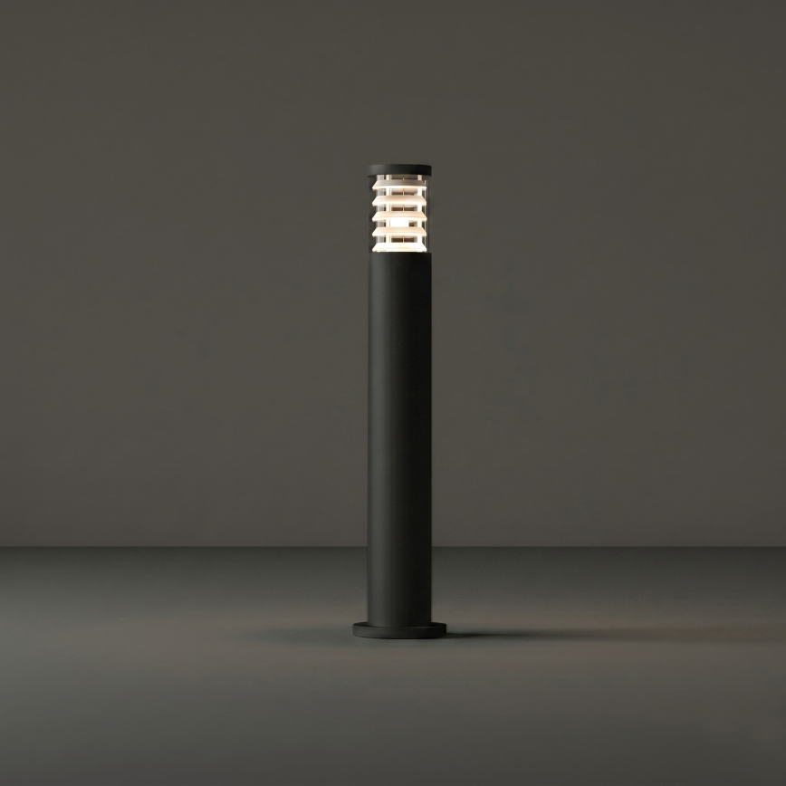 Ideal Lux - Lampe d'extérieur TRONCO 1xE27/42W/230V 80 cm IP65 noire