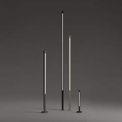 Ideal Lux - Lampe extérieure à LED JEDI LED/19W/230V 120 cm IRC 90 IP65 marron