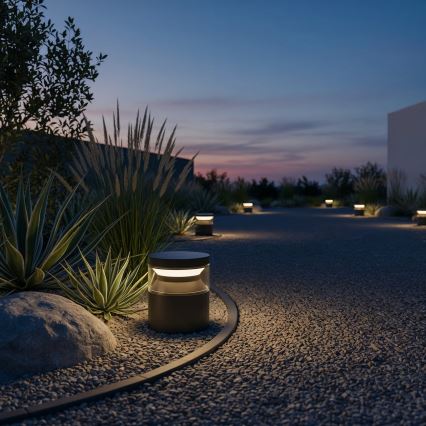 Ideal Lux - Lampe extérieure BOEING LED/14W/230V 15 cm CRI 90 IP65 noir