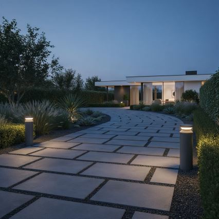 Ideal Lux - Lampe extérieure BOEING LED/14W/230V 40 cm CRI 90 IP65 anthracite