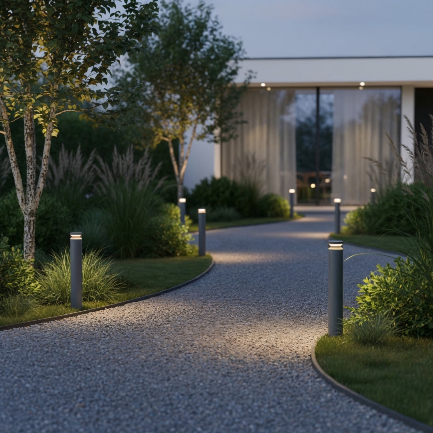 Ideal Lux - Lampe extérieure BOEING LED/14W/230V d. 70 cm CRI 90 IP65 anthracite