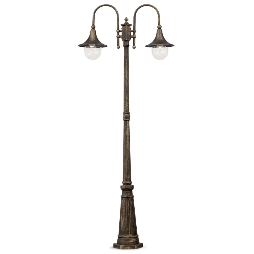 Ideal Lux - Lampe extérieure CIMA 2xE27/52W/230V 216 cm IP43 patine
