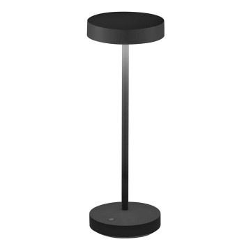 Ideal Lux - Lampe extérieure tactile LED TOFFEE LED/2W/230V 2200 mAh IRC 90 IP54 noire