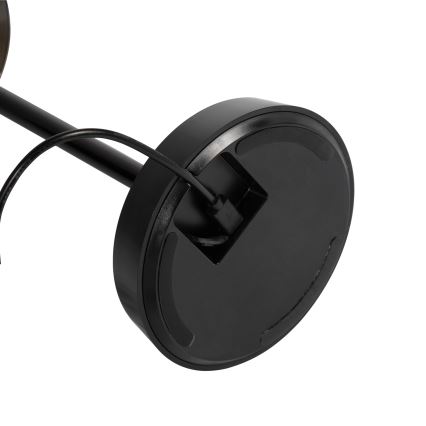 Ideal Lux - Lampe tactile à intensité variable LOLITA LED/2,8W/5V 2200 mAh IP54 noir