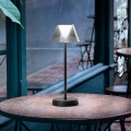 Ideal Lux - Lampe tactile LED dimmable LOLITA LED/2,8W/5V 2200 mAh IP54 noire