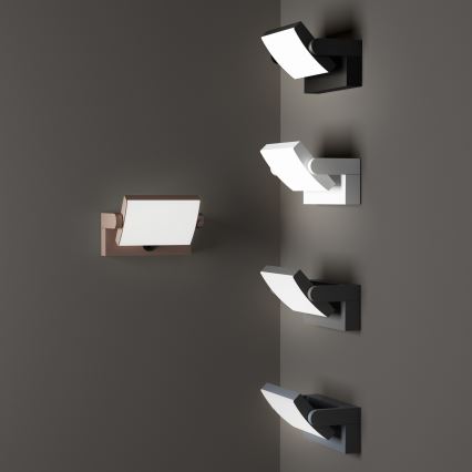 Ideal Lux - Applique murale d'extérieur LED avec détecteur SWIPE LED/21W/230V IRC 90 IP54 gris