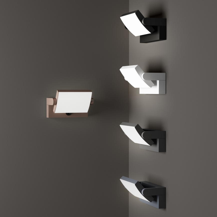 Ideal Lux - Applique murale d'extérieur LED avec détecteur SWIPE LED/21W/230V IRC 90 IP54 gris