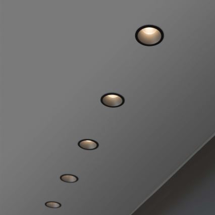 Ideal Lux - Luminaire encastrable LED GAME TRIM LED/11W/230V 3000K IRC 90 Ø 8,5 cm IP40 doré/noir