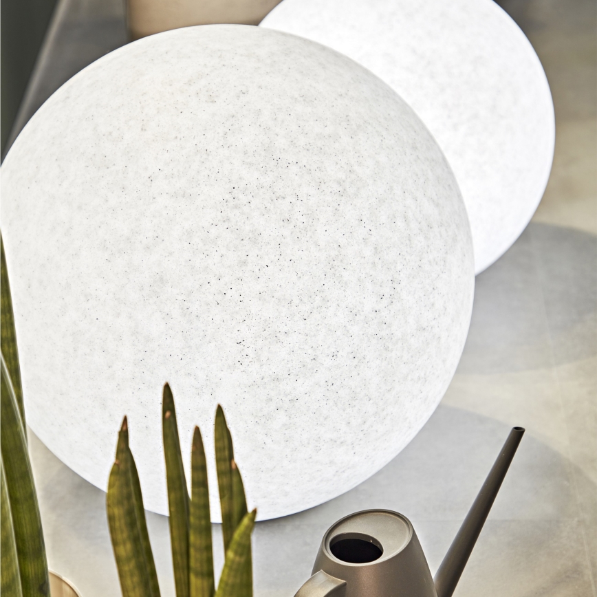 Ideal Lux - Luminaire d'extérieur DORIS 1xE27/60W/230V Ø 48 cm IP44 gris