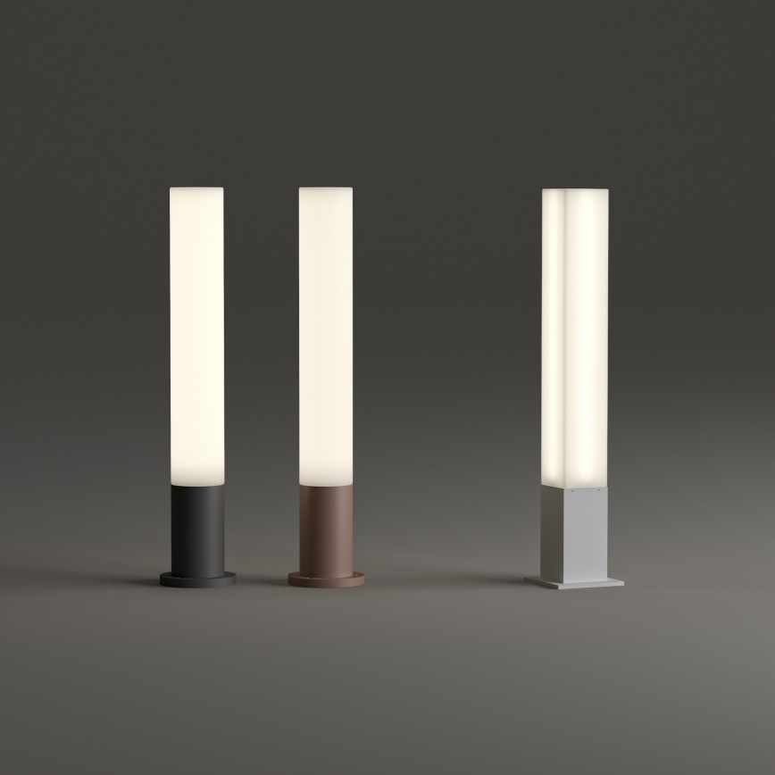 Ideal Lux - Luminaire d'extérieur EDO OUTDOOR 1xGX53/15W/230V, 80 cm, IP65, brun