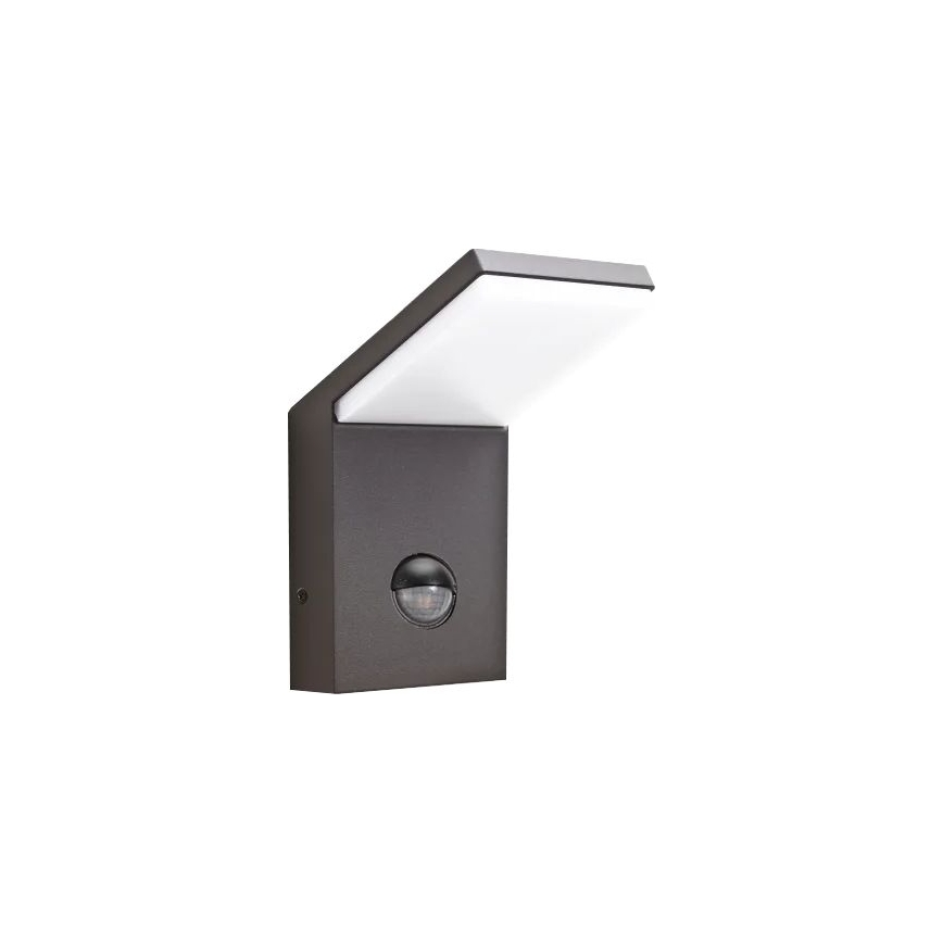Ideal Lux - Luminaire LED extérieur avec détecteur STYLE LED/9W/230V 4000K CRI 90 IP54 anthracite