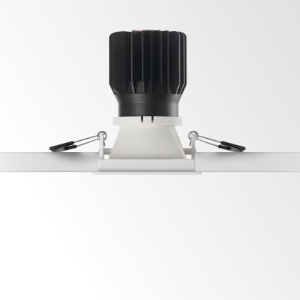 Ideal Lux - Plafonnier encastré GAME TRIM LED/11W/230V 3000K IRC 90 8,4x8,4 cm IP40 blanc