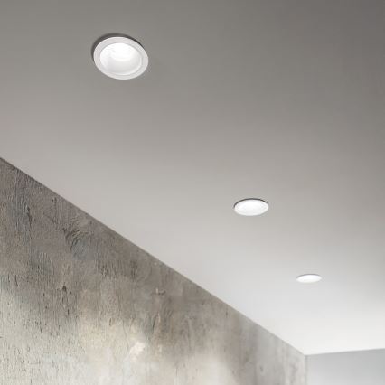 Ideal Lux - luminaire encastré GAME TRIM LED/11W/230V 2700K IRC 90 Ø 8,5 cm IP40 blanc